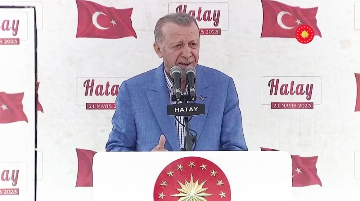 Cumhurbaşkanı Erdoğan, Hatay'da konuştu 'Biz milleti suçlamıyoruz!'