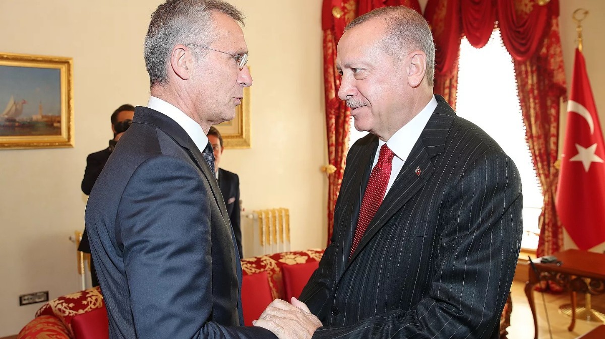 Cumhurbaşkanı Erdoğan, Dolmabahçe'de NATO Genel Sekreteri Stoltenberg'i ağırladı