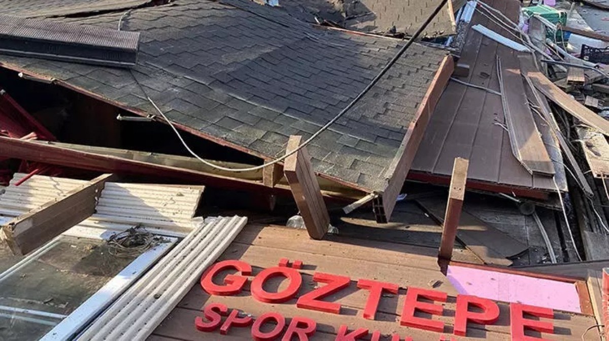 Göztepe'nin Urla'daki tesisleri yıkıldı