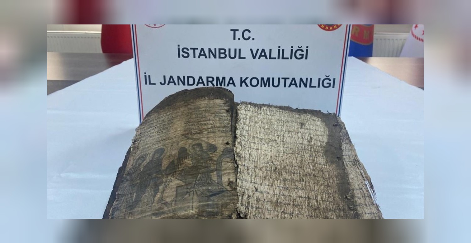 İstanbul’da bin 100 yıllık İncil ele geçirildi