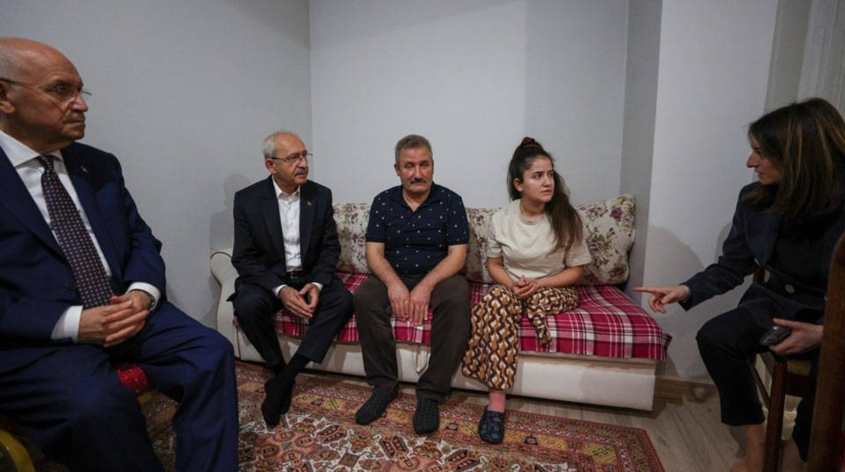 Kılıçdaroğlu, Babalar Günü’nde depremzedeleri yalnız bırakmadı