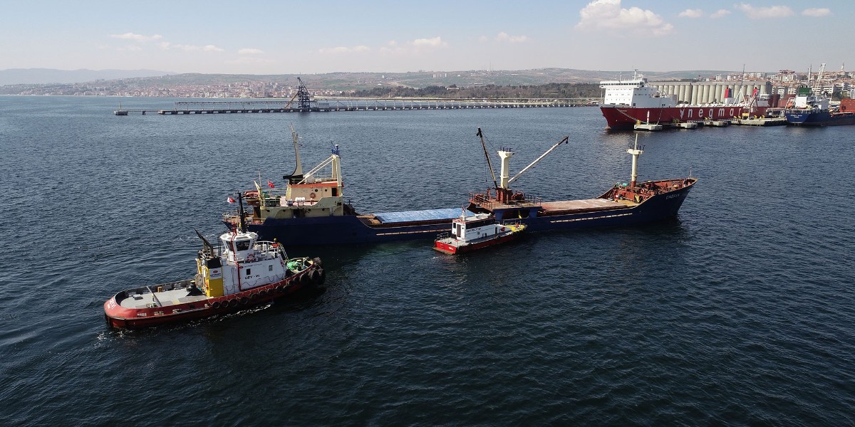 Tekirdağ'da bulunan Ceyport Limanı