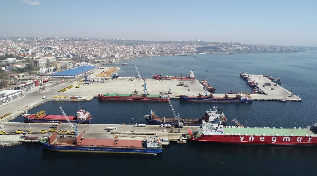 Tekirdağ'da bulunan Ceyport Limanı